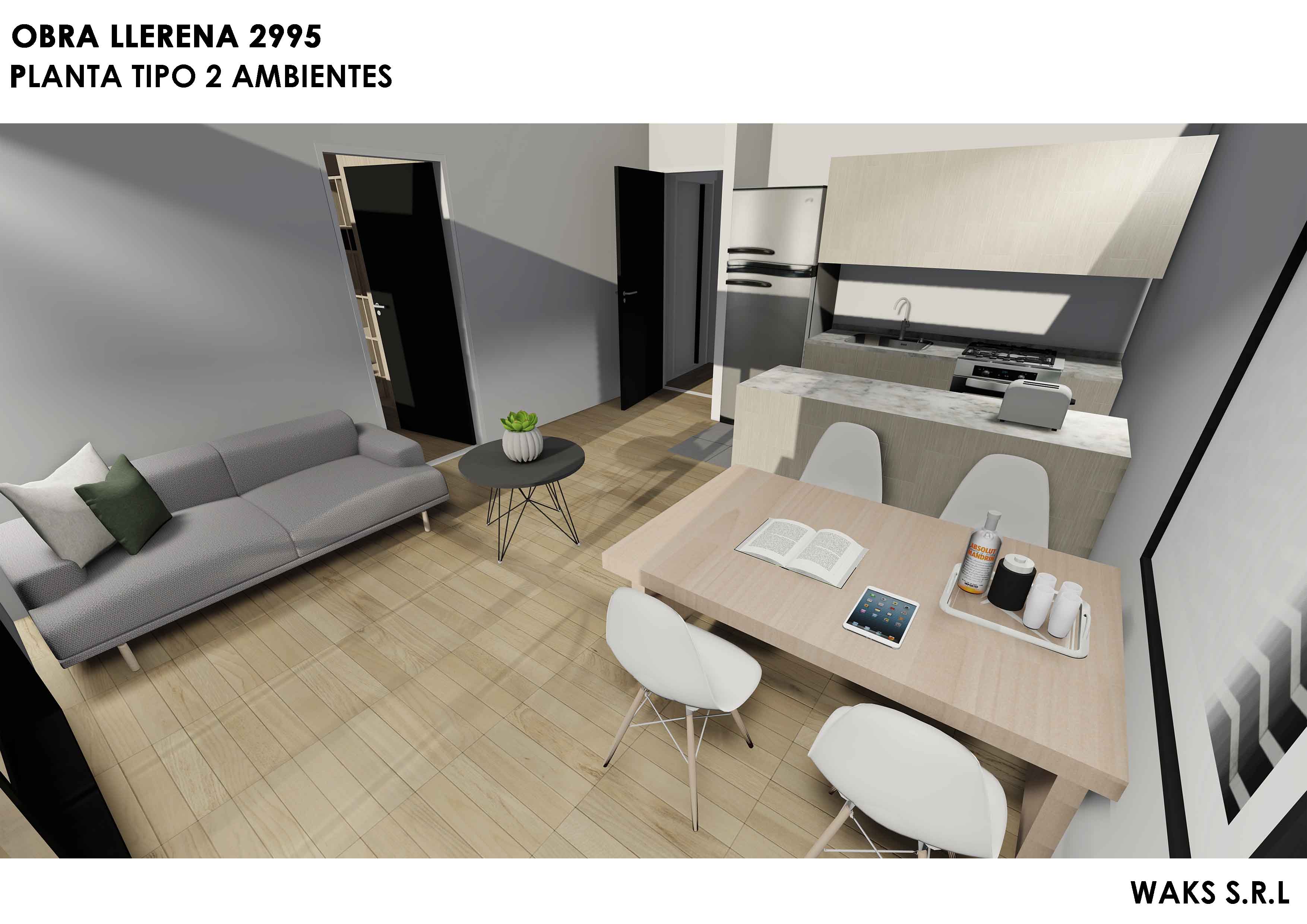 Living cocina