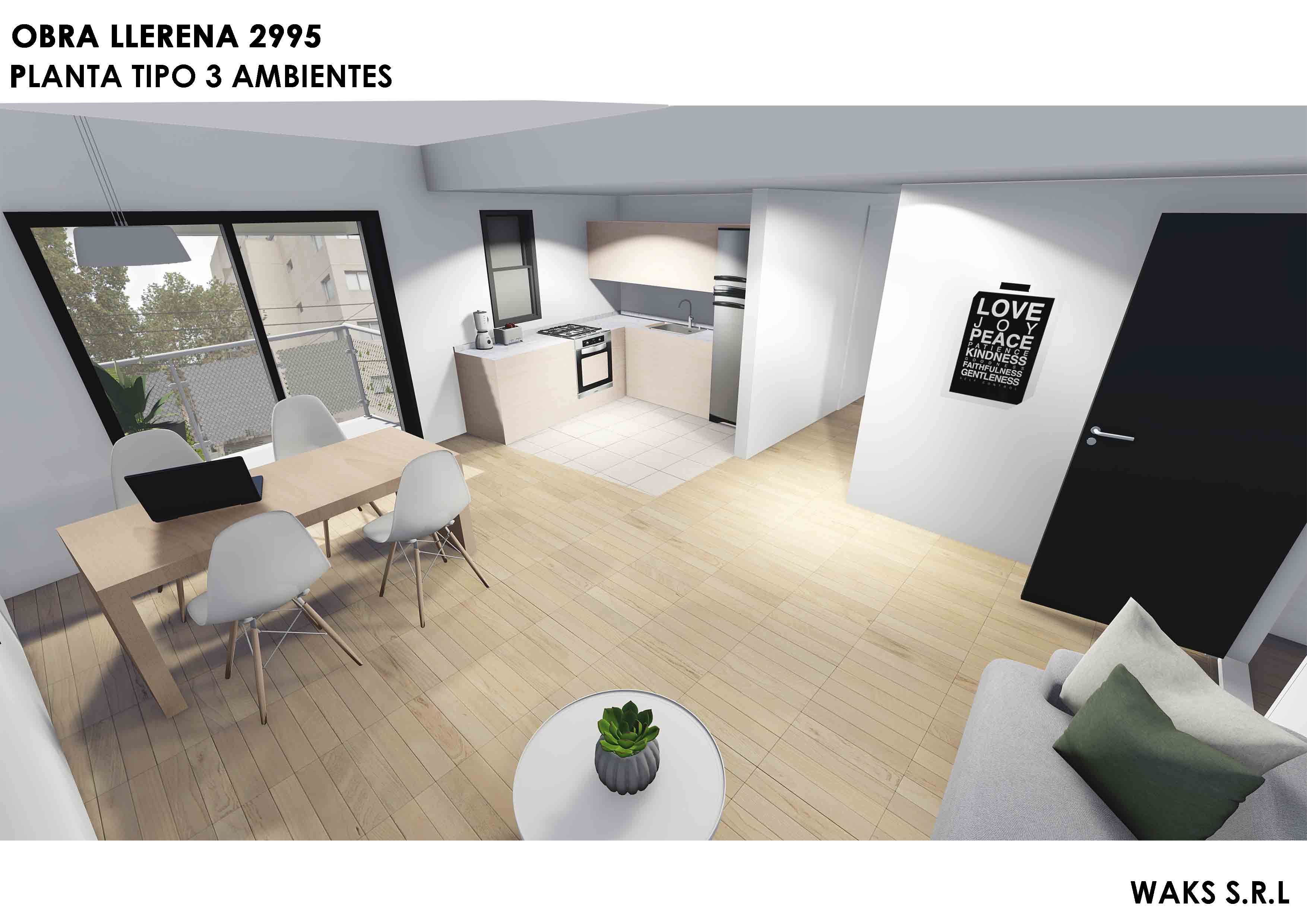 3 ambientes planta