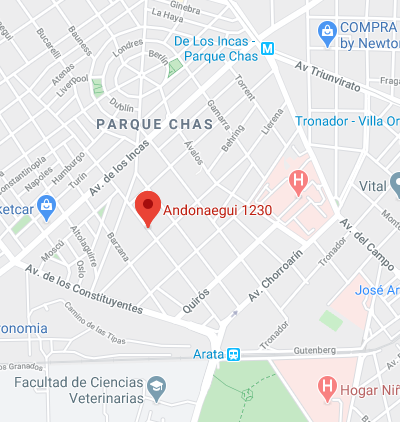 Mapa detalle Andonaegui